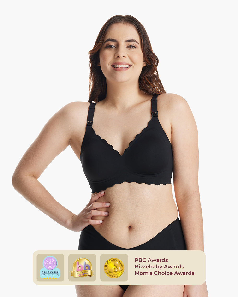 Translation missing: en.Jelly Strip Seamless Nursing Bra YN46