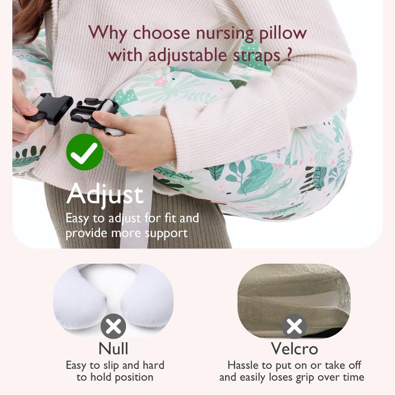 Multifunctional and Adjustable Nursing Pillow - Plante and Forest