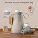 Reusable Silicone Breastmilk Bags for Breastfeeding