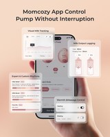 Momcozy Wellness 1 Warm-Massage Wearable Breast Pump - W1