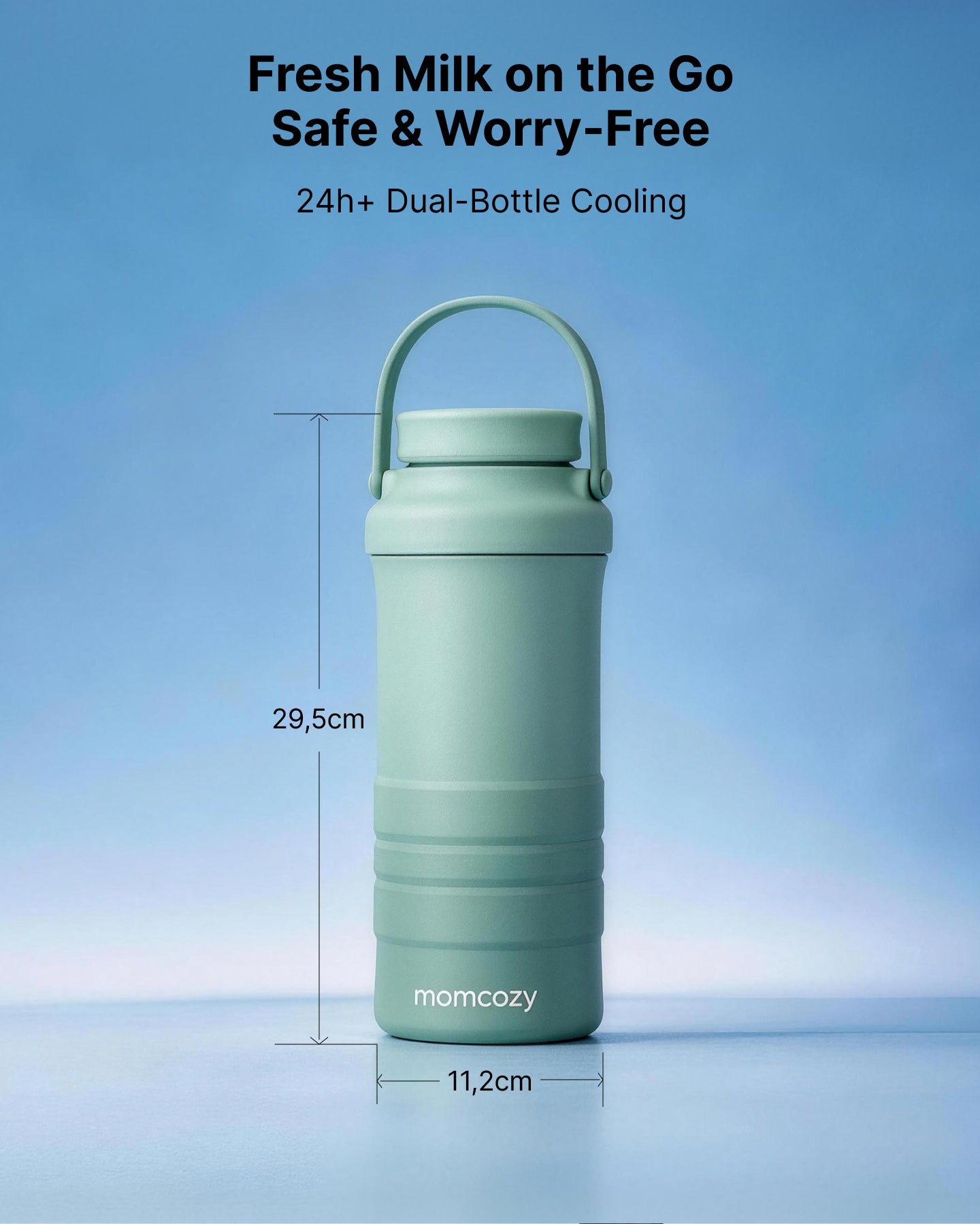On-the-Go Bundle: Portable Baby Bottle Warmer + 22oz Baby Bottle Cooler